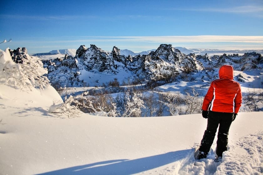 Dimmuborgir Lava Fields via Lake Myvatn Tour from Akureyri
