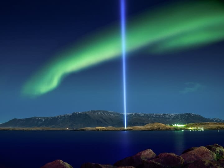 Northern Ligths From Reykjavík