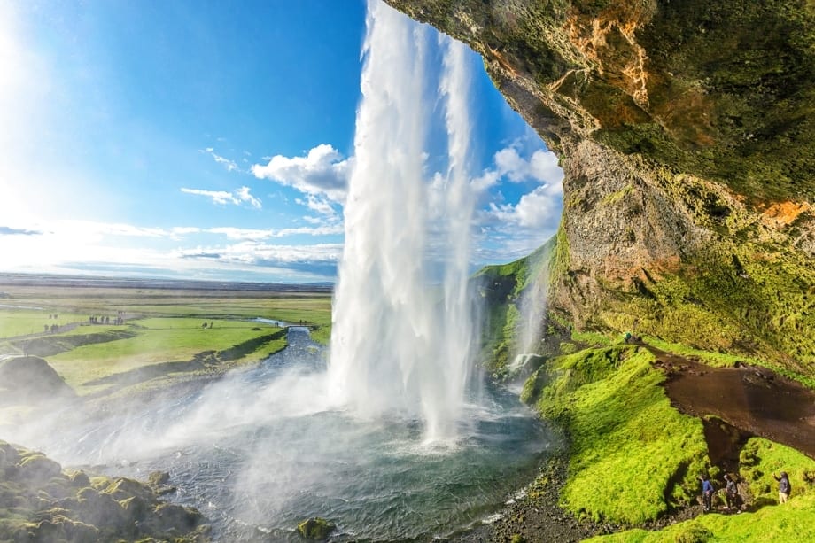 Seljalandsfoss Waterfall in Iceand