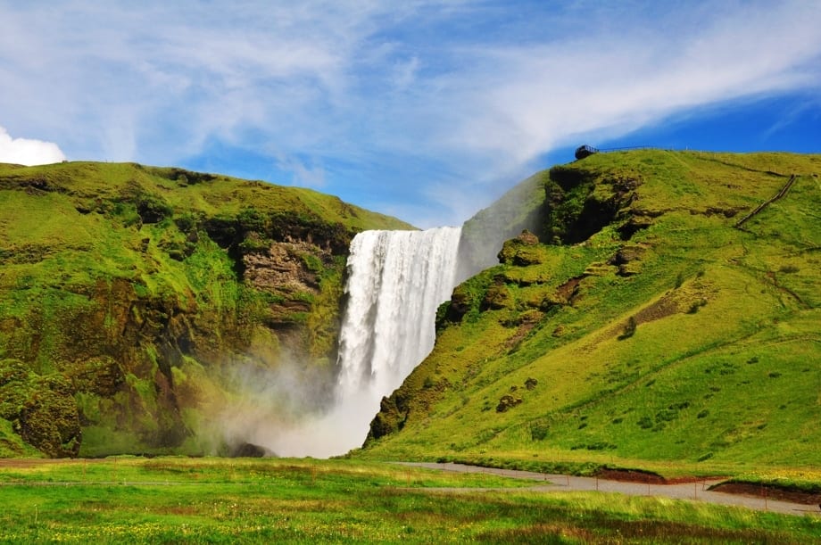 Skógafoss Waterfall Iceland